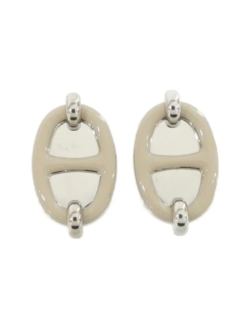 Hermes Mini Maillon Earrings